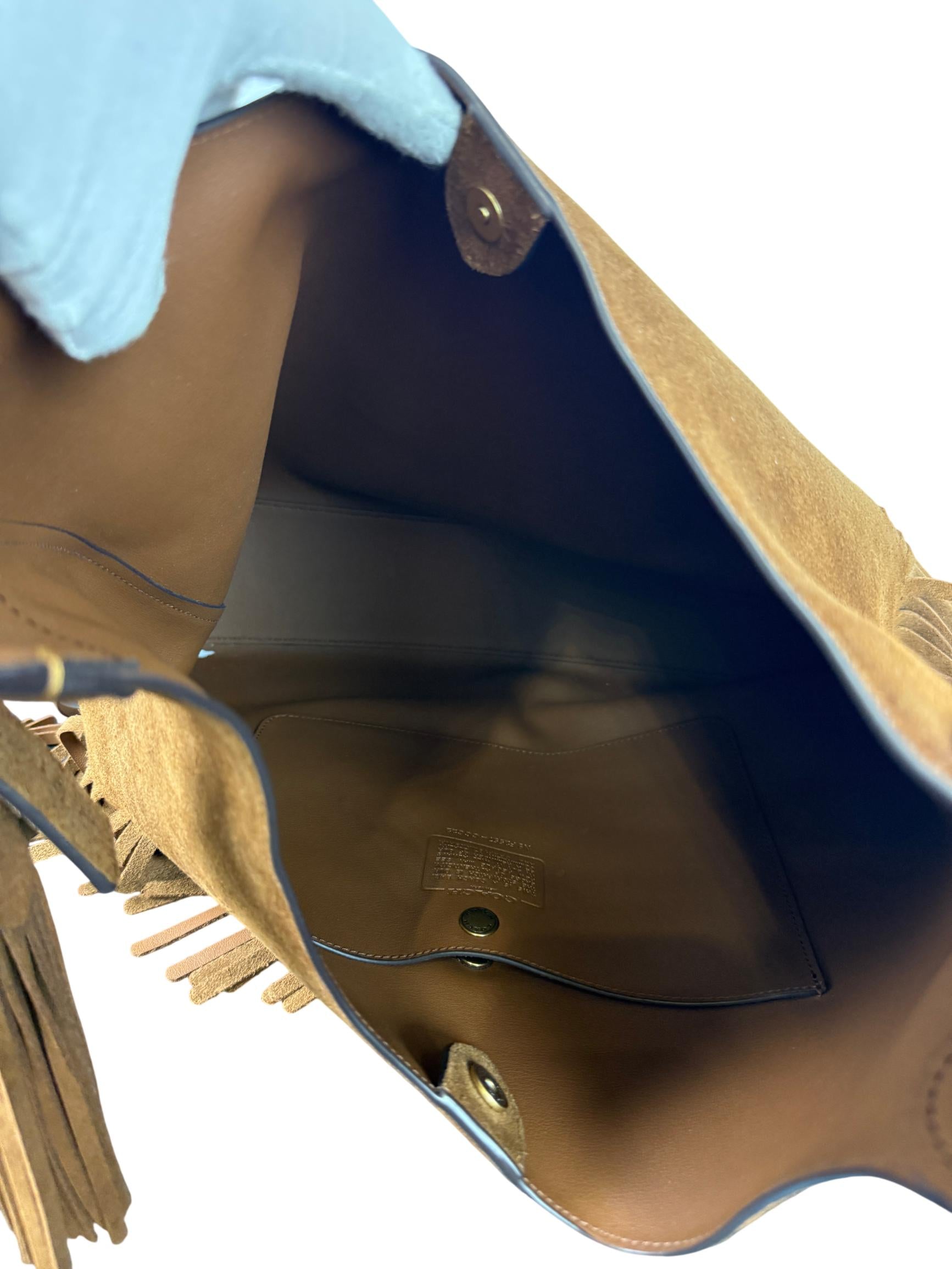 Coach Fringe Brooklyn 39 Shoulder Bag