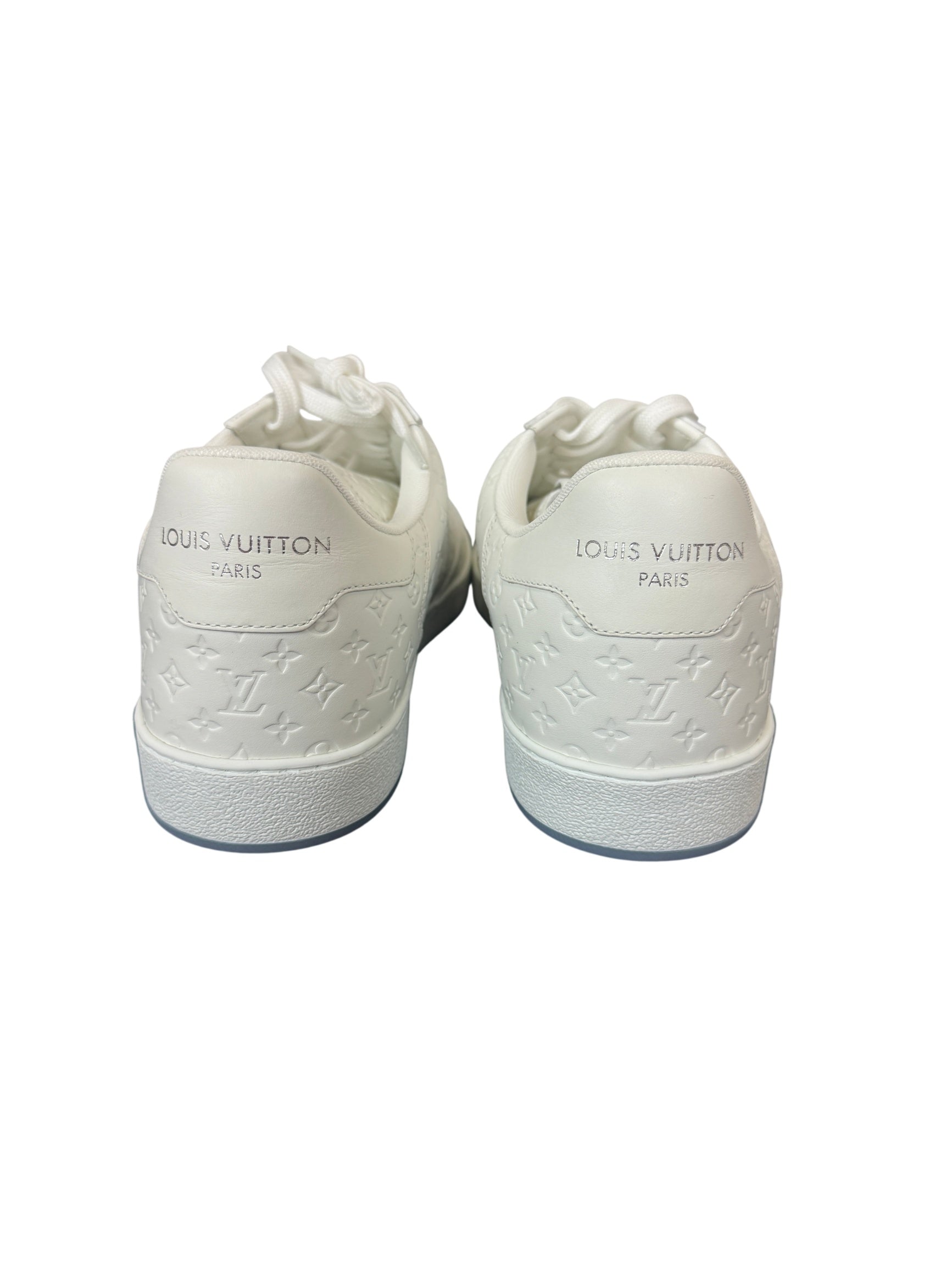 Louis Vuitton Rivoli Sneaker 'White Mini Monogram' Men's Size 8.5