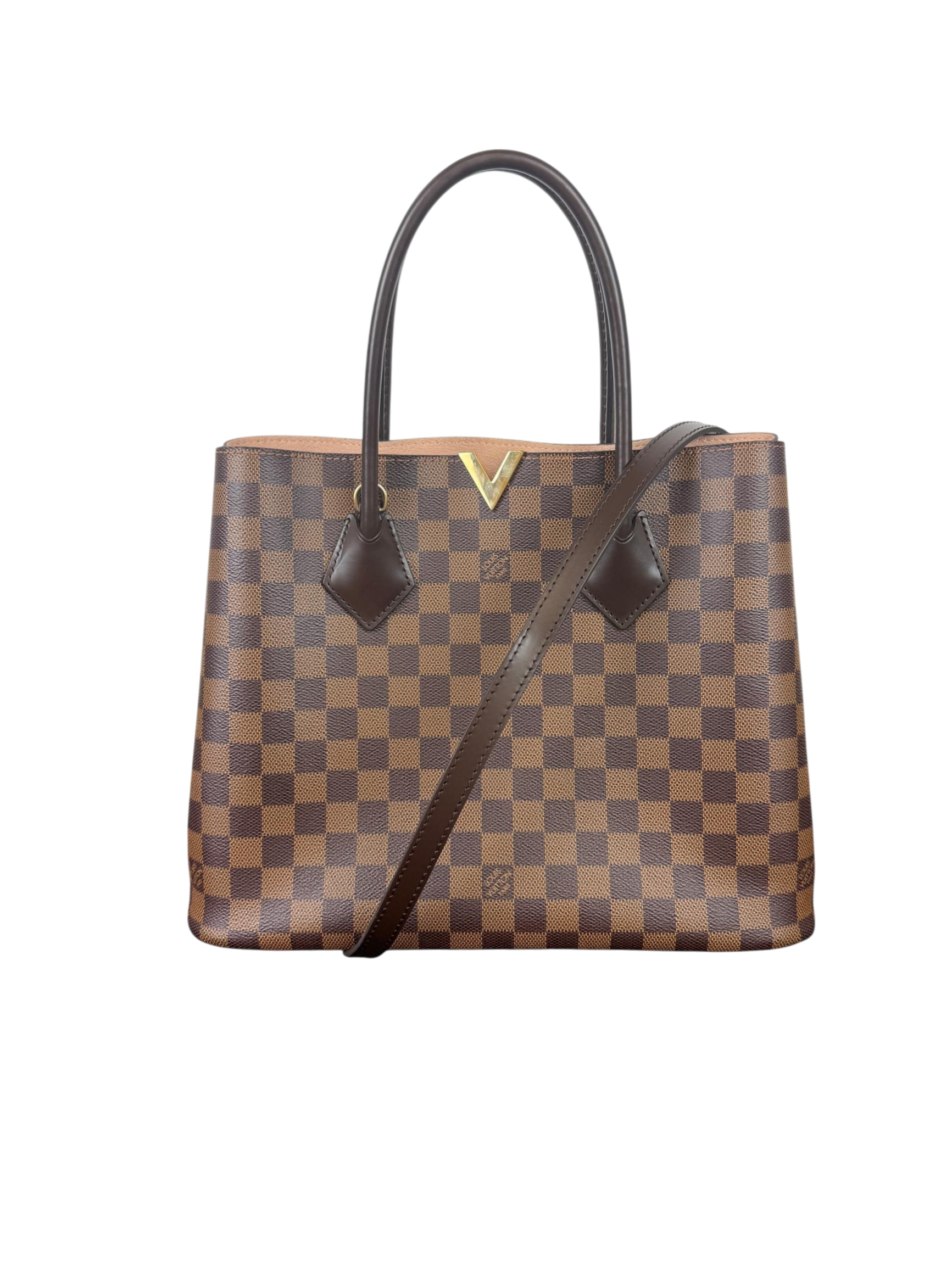 Louis Vuitton Kensington Damier Ebene Tote Bag