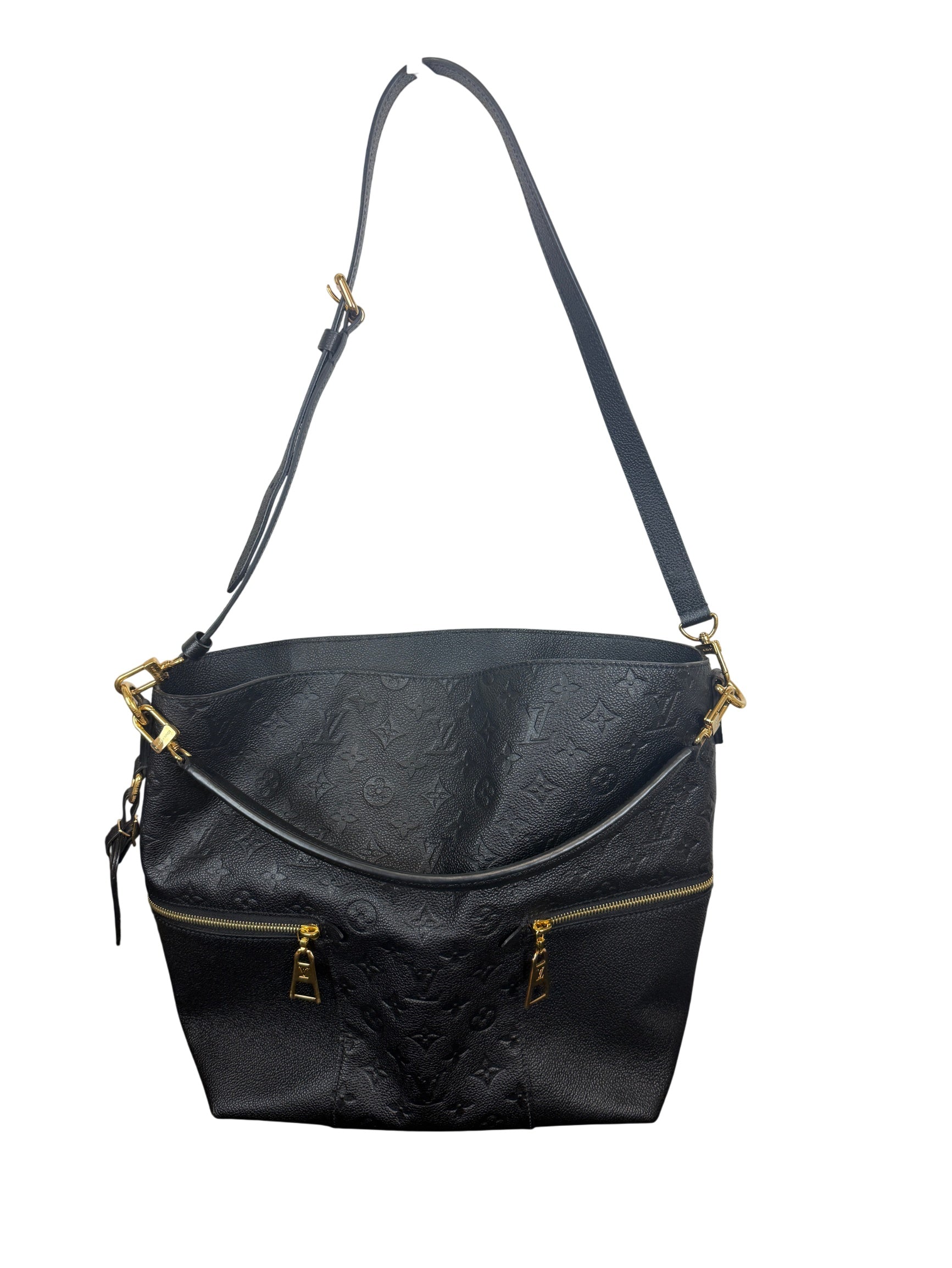 Louis Vuitton Monogram Black Empreinte Mélie