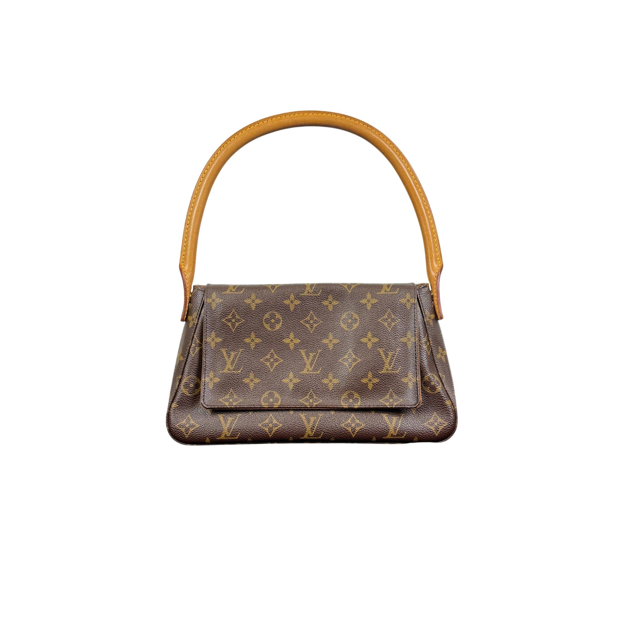Louis Vuitton Monogram Canvas Mini Looping Shoulder Bag