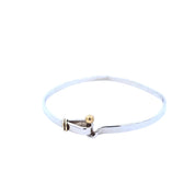 Tiffany & Co. Sterling Silver Bracelet with 18k Gold Accents