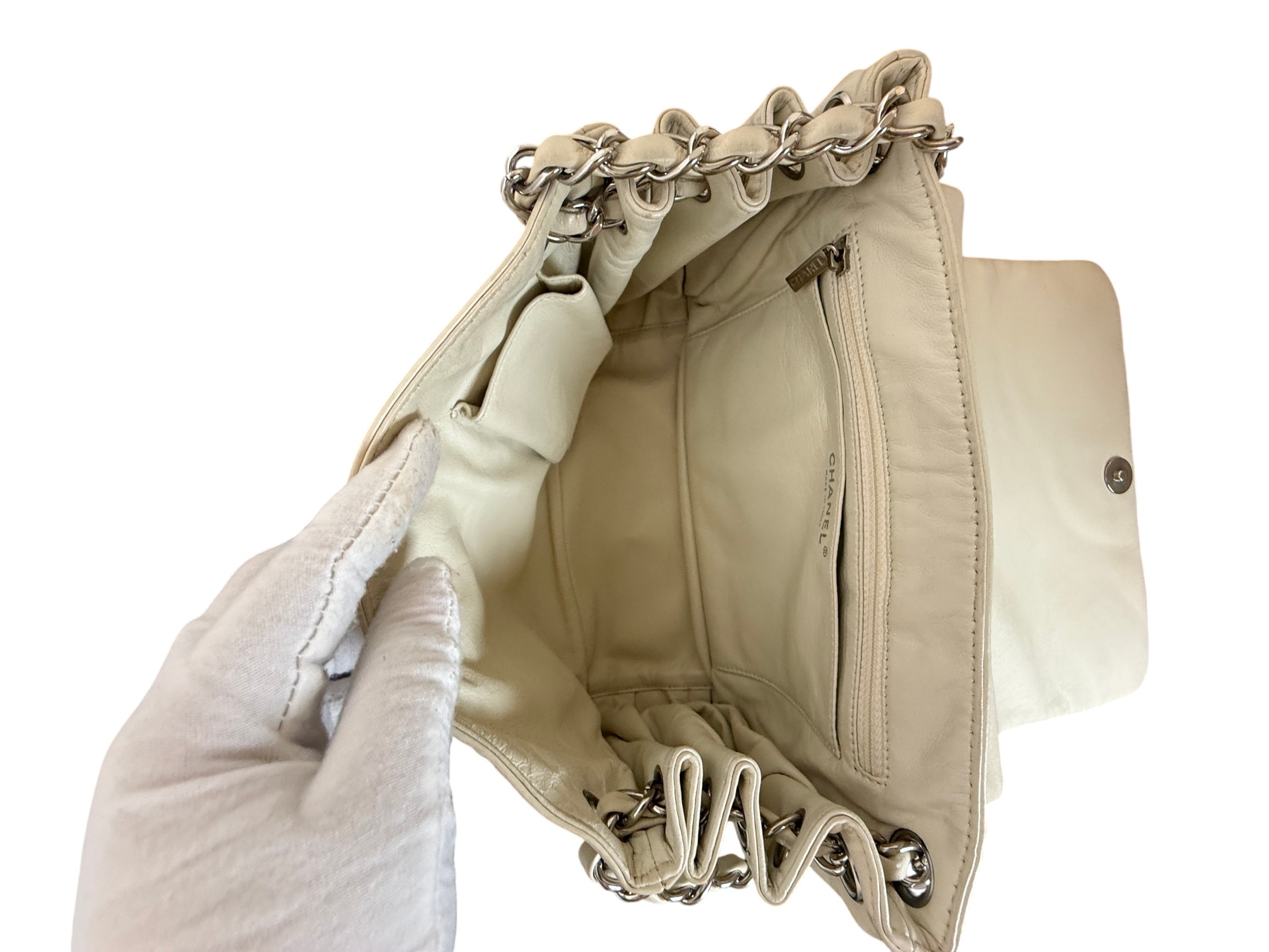 Chanel Diagonal Ligne Accordion Flap Bag