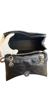 Balenciaga Quilted Denim Handbag