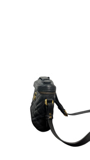 Gucci GG Marmont Mini Black Quilted Leather Crossbody Bag