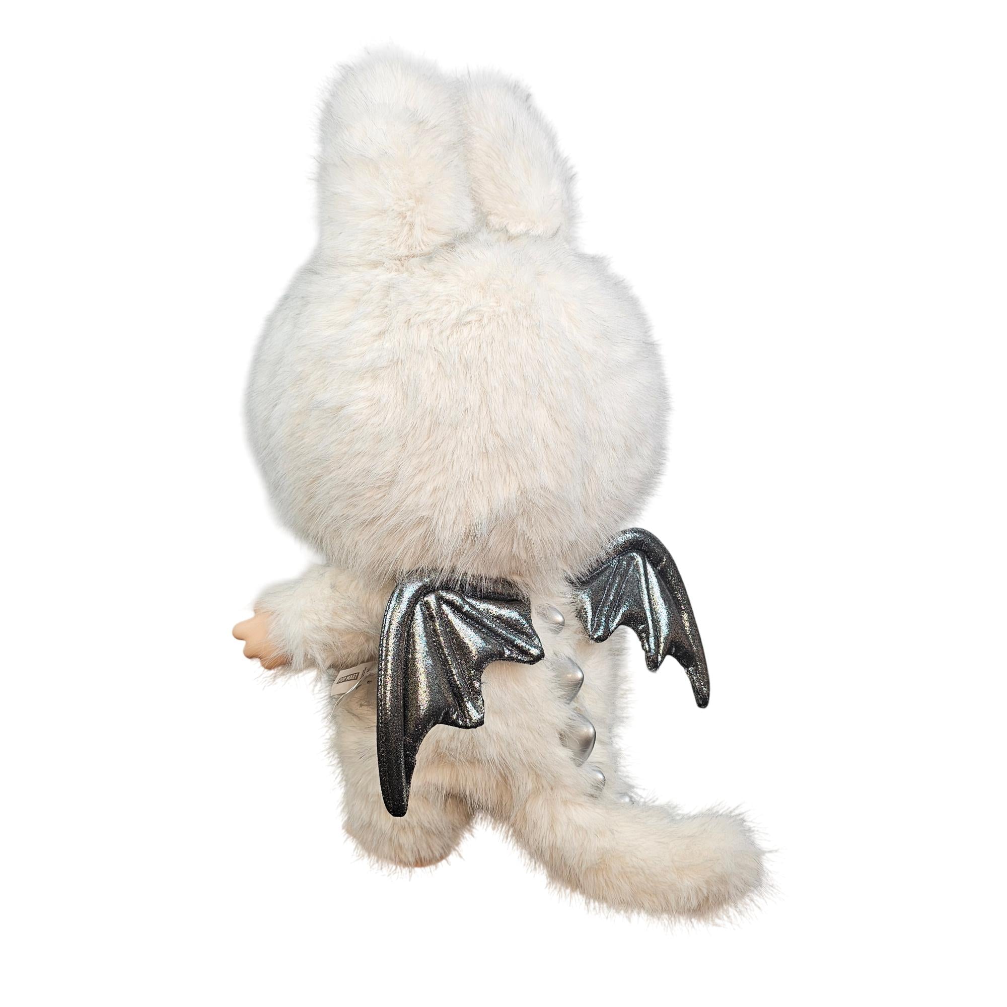 POP MART The Monsters Zimomo Angel In Clouds Labubu Series Collectible Plush Doll