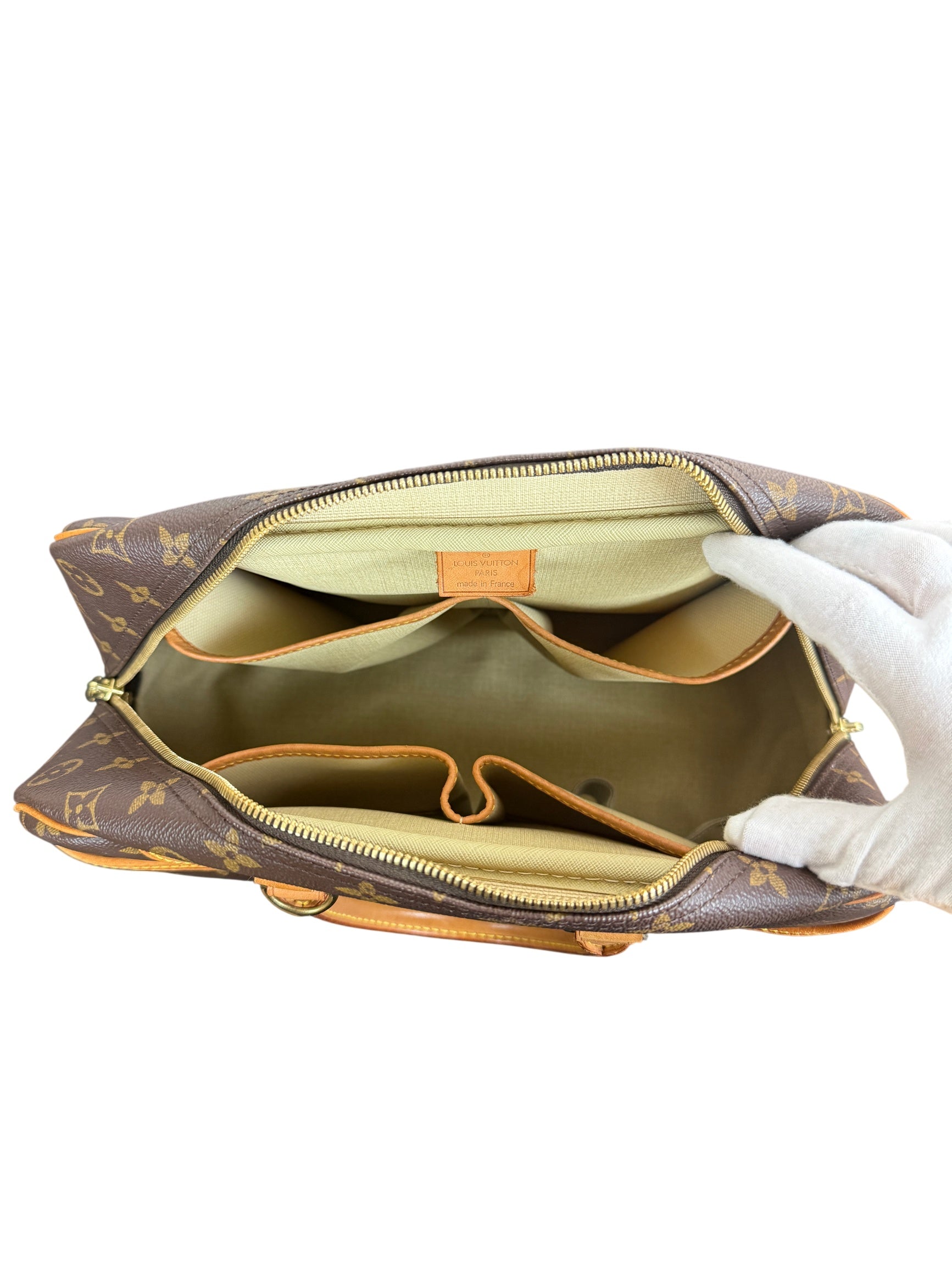 Louis Vuitton Deauville Monogram Canvas Handbag
