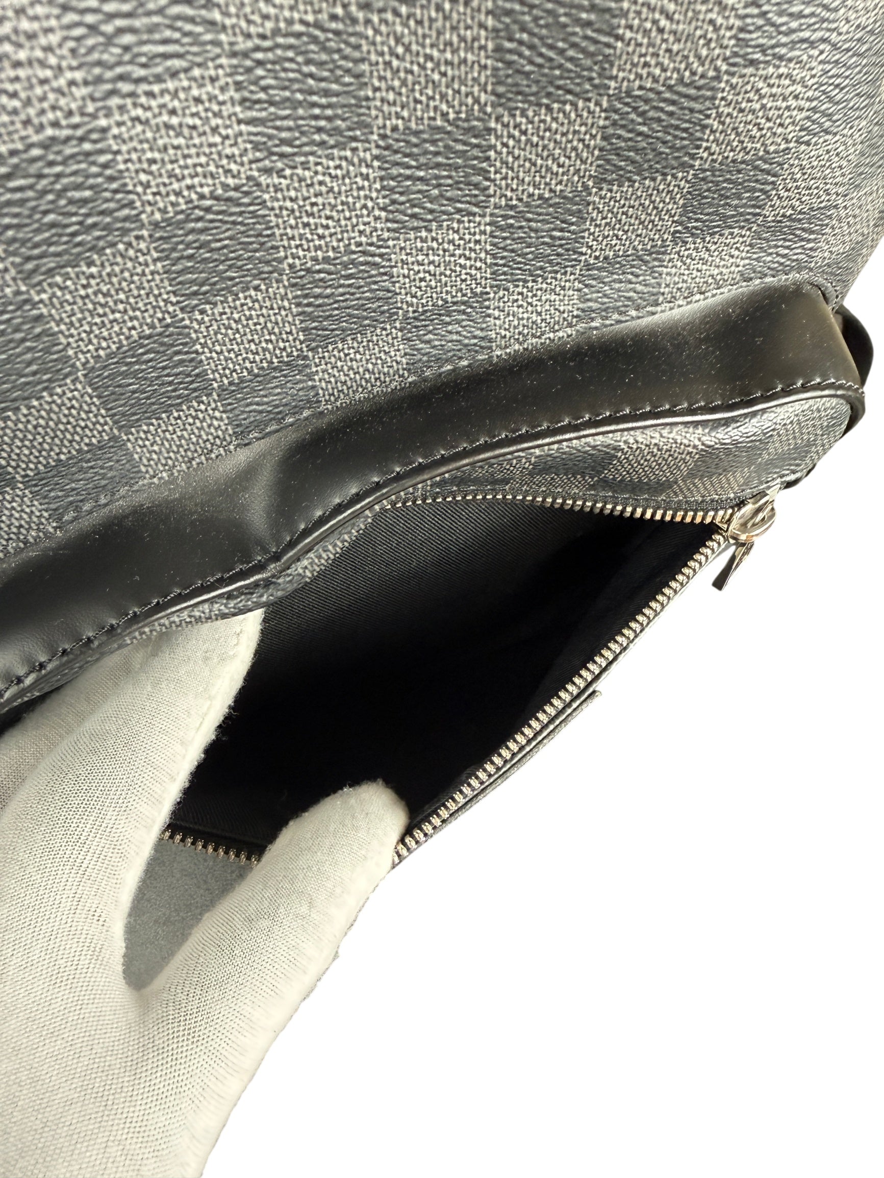 Louis Vuitton Josh Backpack Damier Graphite