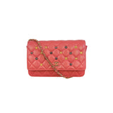 Chanel Icon Pink Wallet On Chain