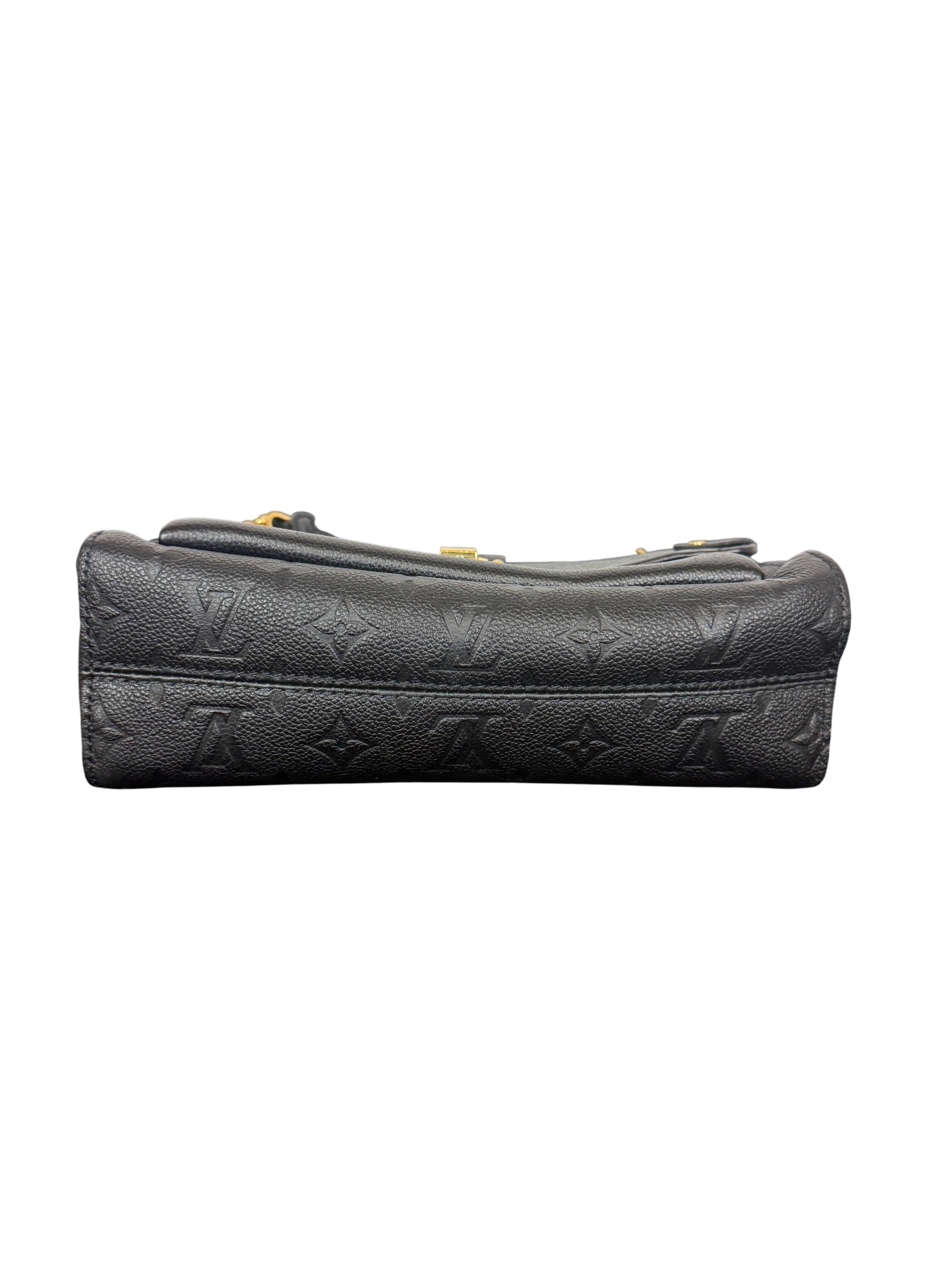 Louis Vuitton Vavin PM Black Monogram Empreinte Leather Shoulder Bag