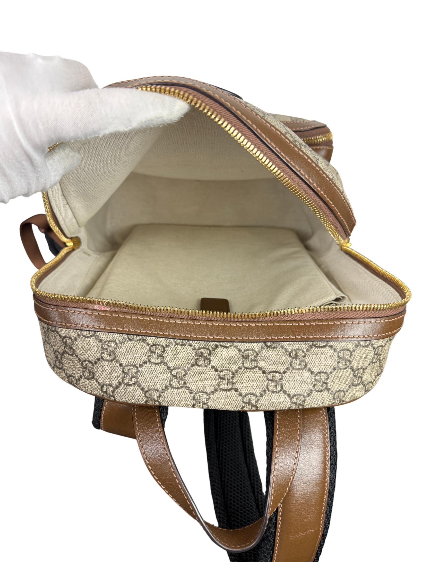 Gucci GG Supreme Canvas Backpack