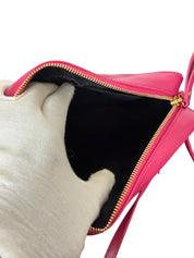 Saint Laurent Lou Pink Matelassé Calfskin Camera Bag