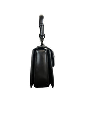 Gucci Bamboo 1947 Black Leather Handbag