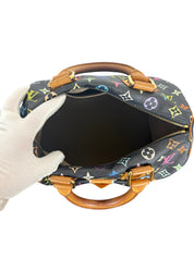 Louis Vuitton x Takashi Murakami Monogram Multicolor Speedy 30 Black