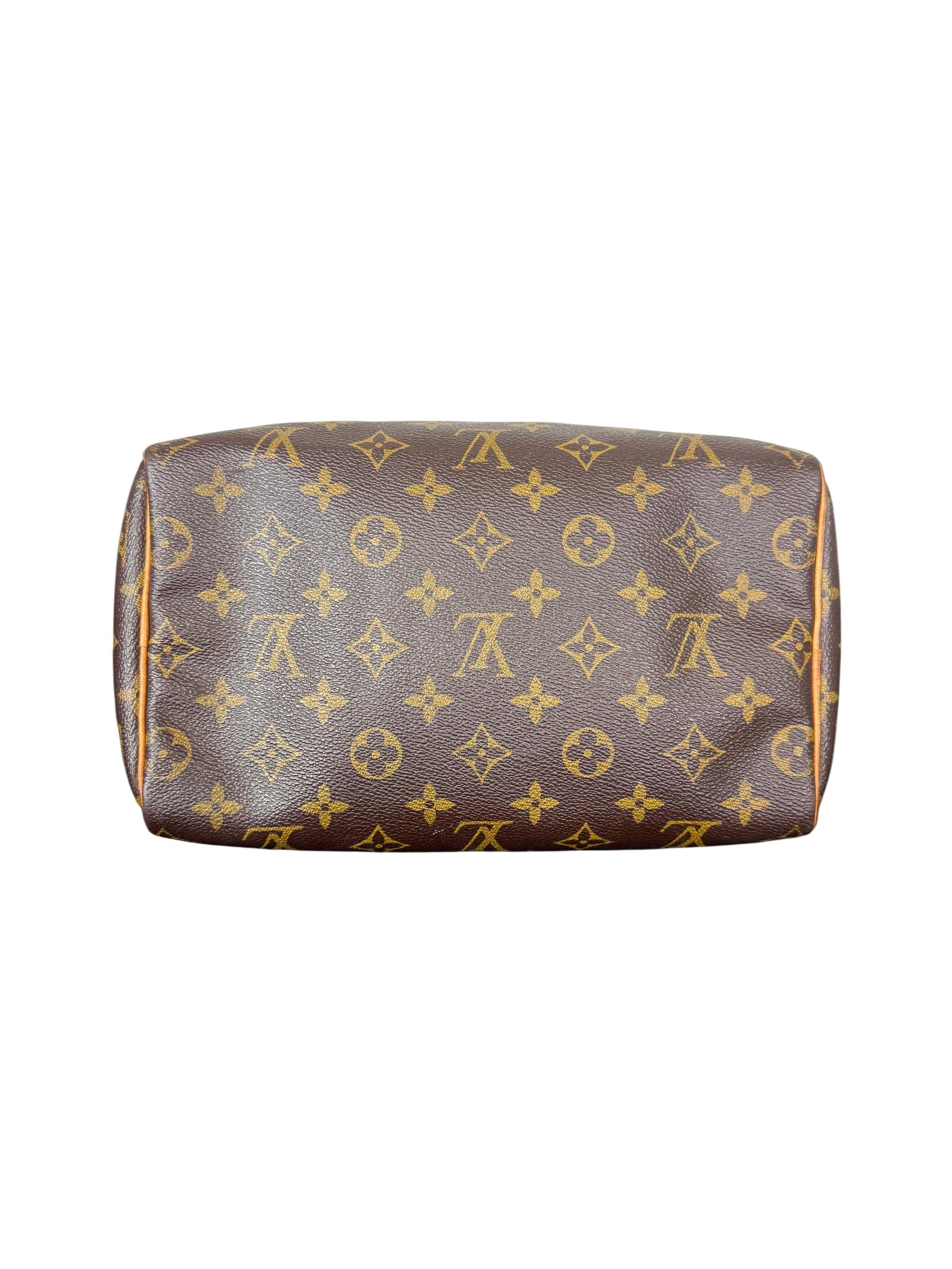 Louis Vuitton Speedy 25 Monogram Canvas Handbag