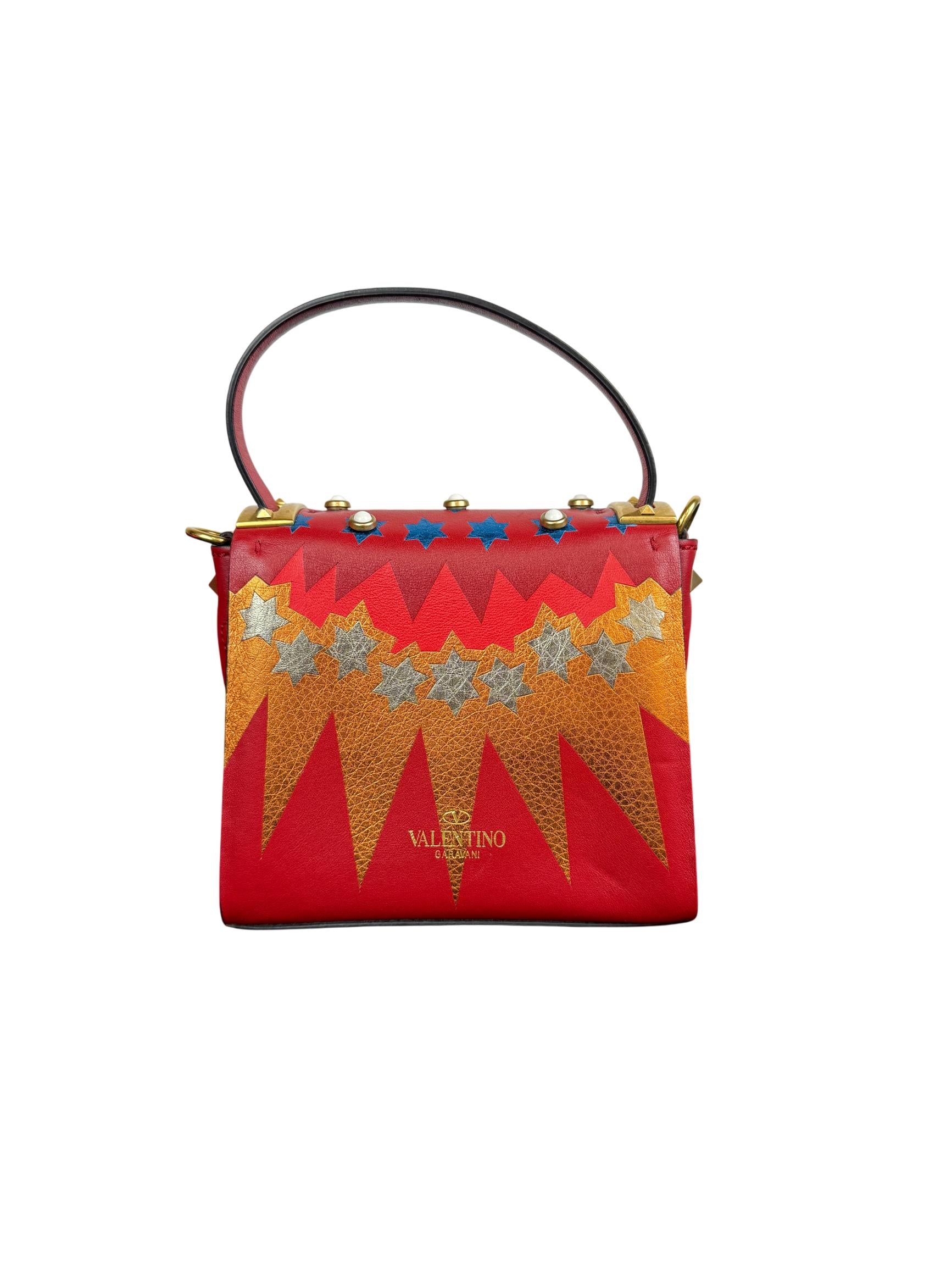 Valentino Garavani Rockstud Volcano Mini Handbag