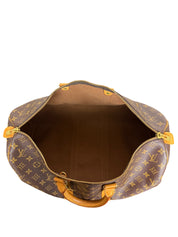Louis Vuitton Keepall 45 Monogram Canvas Duffle Bag