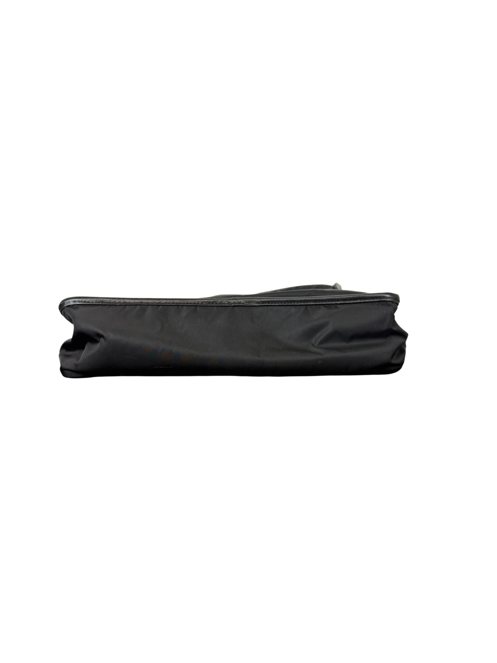 Prada Saffiano Nylon Black Messenger Bag