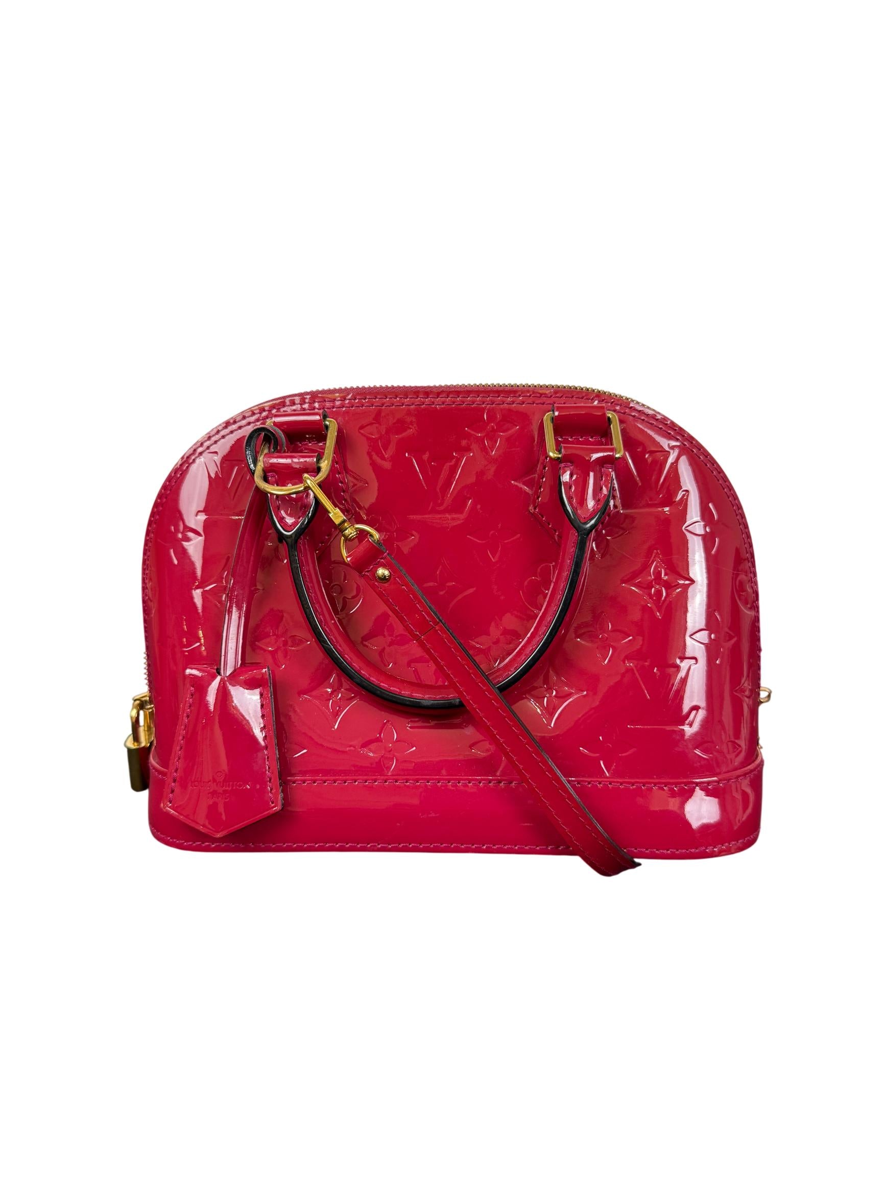 Louis Vuitton Alma BB Monogram Vernis
