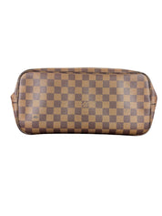 Louis Vuitton Neverfull MM Damier Ebene Canvas Tote Bag