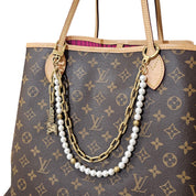 Louis Vuitton Chain Belt Pearls Bag Charm