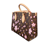 Louis Vuitton x Takashi Murakami OnTheGo PM Cherry Blossom Monogram Handbag