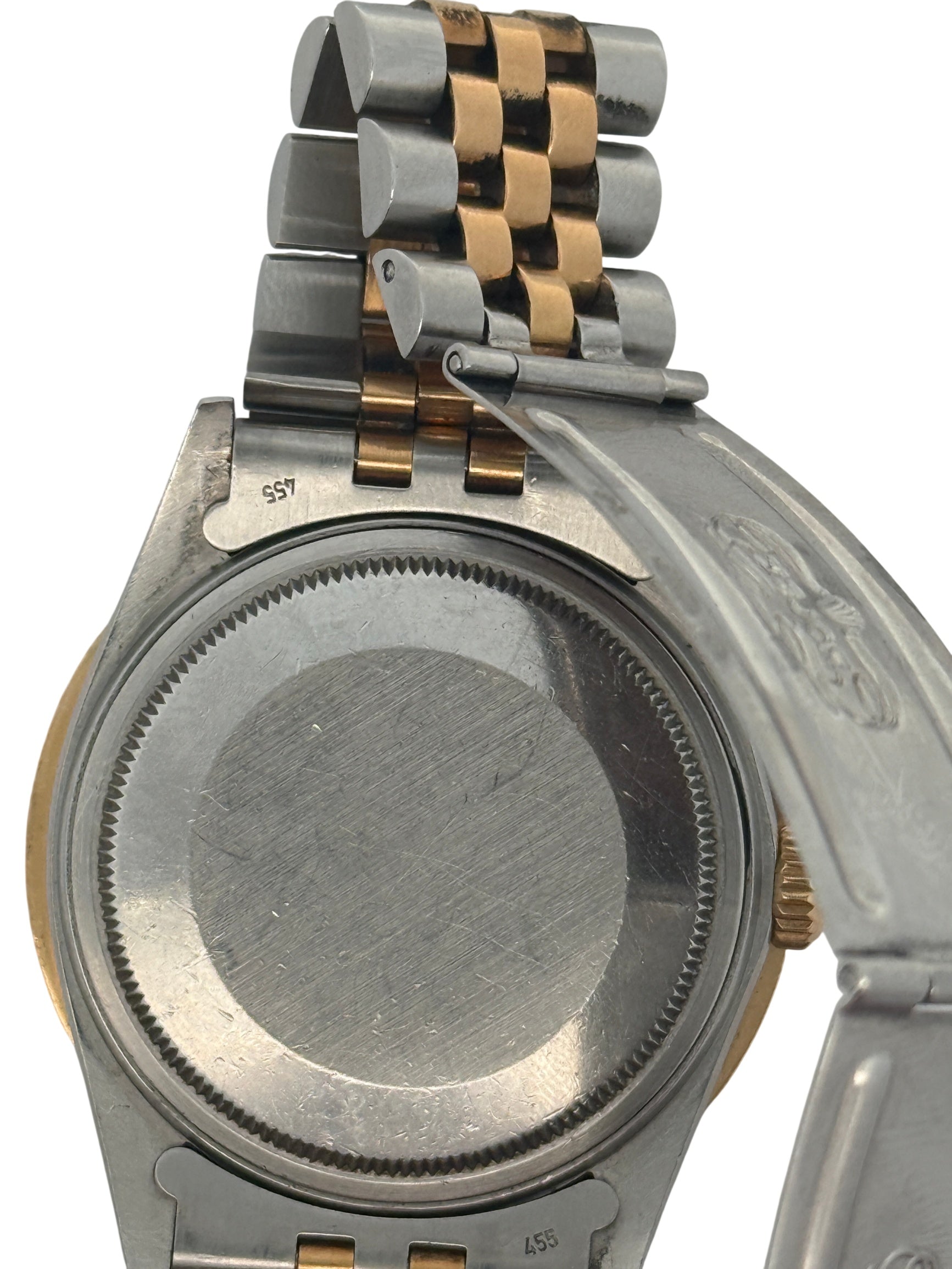Rolex Oyster Perpetual Datejust 36mm Two-Tone Dial, Jubilee Bracelet, Model Stainless Steel & 18k Yellow Gold 1998 Champagne Dial 16013