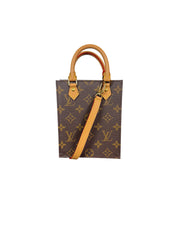 Louis Vuitton Monogram Petit Sac Plat Bag