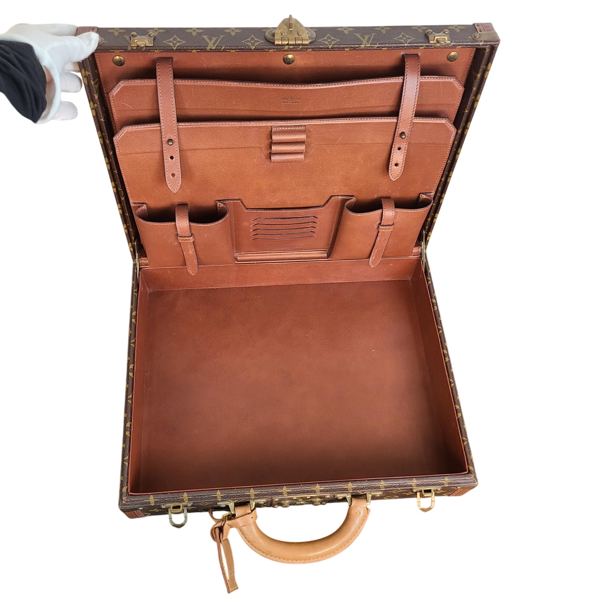 Louis Vuitton Cotteville 45 Vintage Briefcase