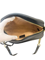 Gucci GG Marmont Matelassé Canvas Crossbody Bag