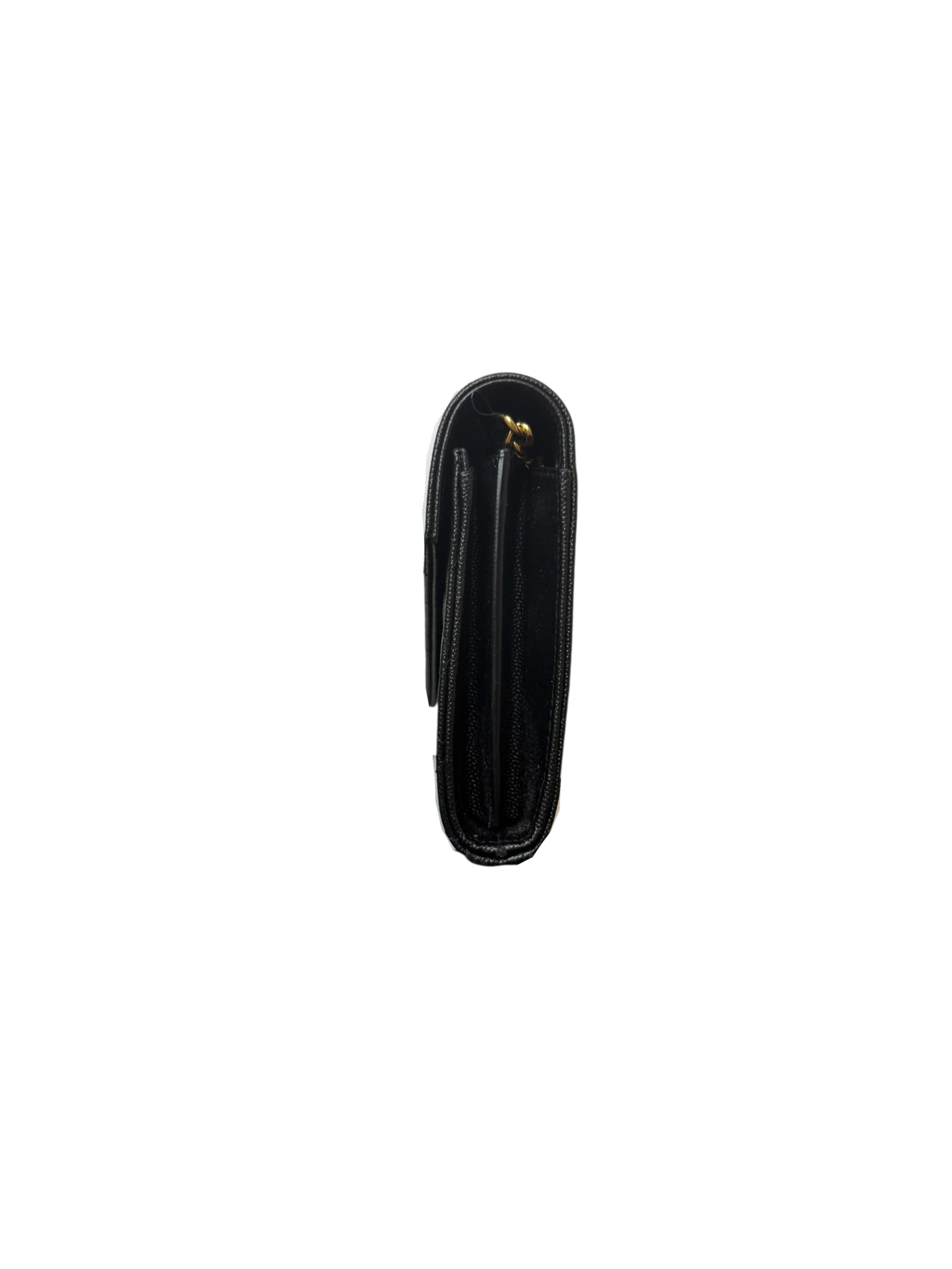 Saint Laurent Envelope Triquilt YSL Monogram Wallet On Chain