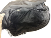 Prada Saffiano Nylon Black Messenger Bag