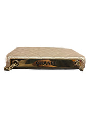 Chanel Classic Lambskin Rose Gold Wallet On Chain
