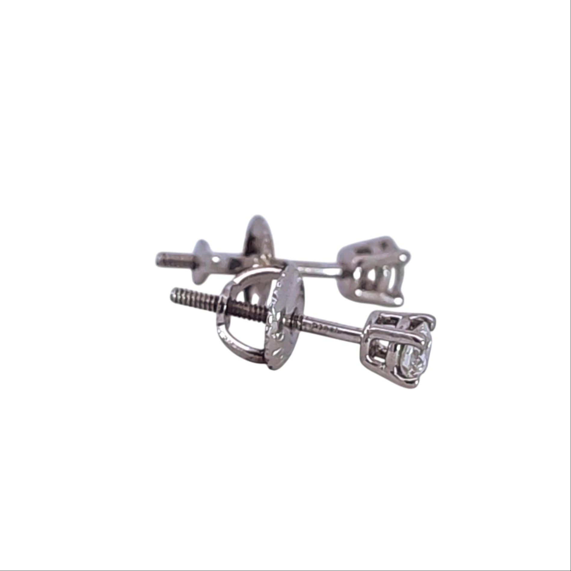 Tiffany & Co. Platinum and Diamond Stud Earrings