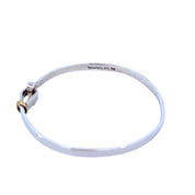 Tiffany & Co. Sterling Silver Bracelet with 18k Gold Accents