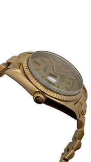 Rolex Perpetual Day-Date 36MM Presidential 18K Gold Watch Champagne Dial