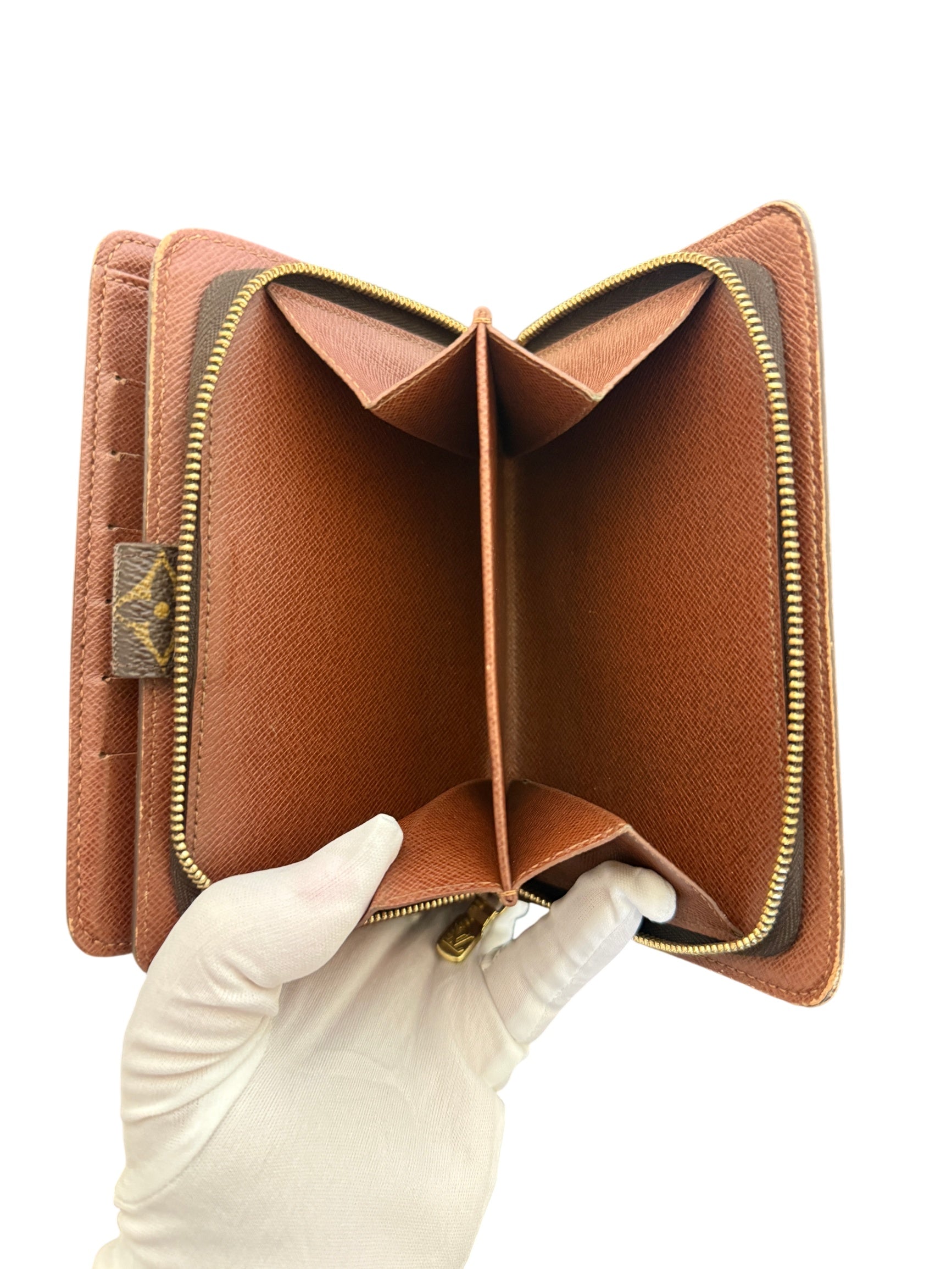 Louis Vuitton Monogram Compact Zip Wallet