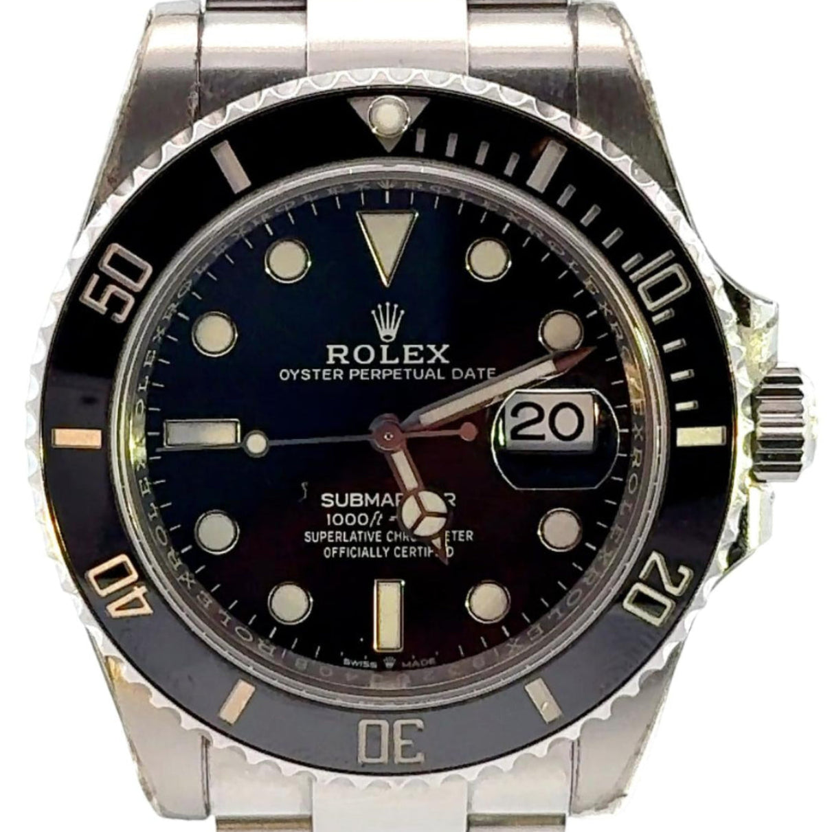 Rolex Oyster Perpetual Date Submariner 41mm Stainless Steel 2011 Black Dial Ref. 126610