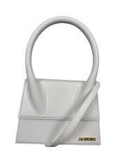 Jacquemus Le Chiquito White Leather Bag
