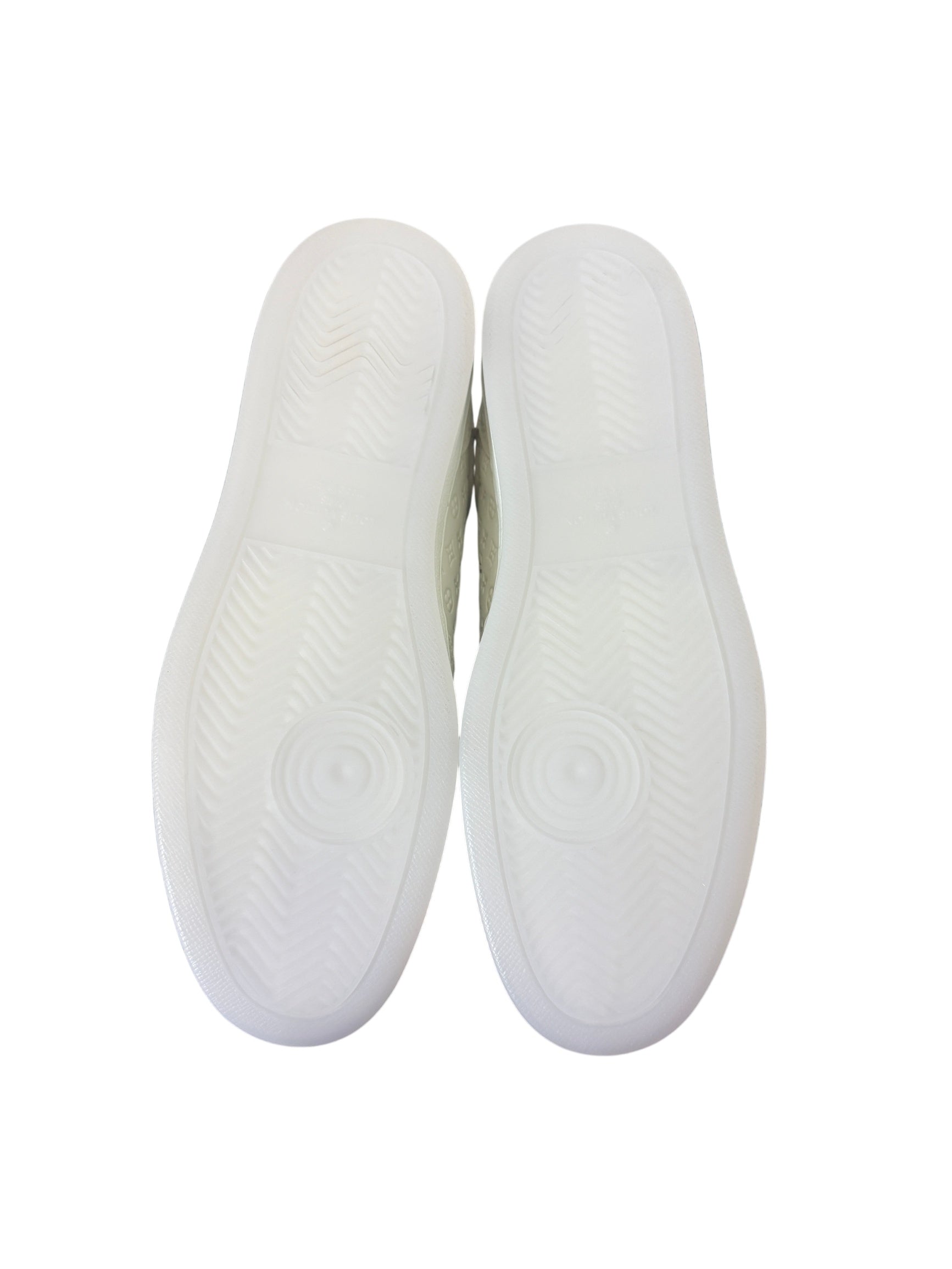 Louis Vuitton Rivoli Sneaker 'White Mini Monogram' Men's Size 8.5