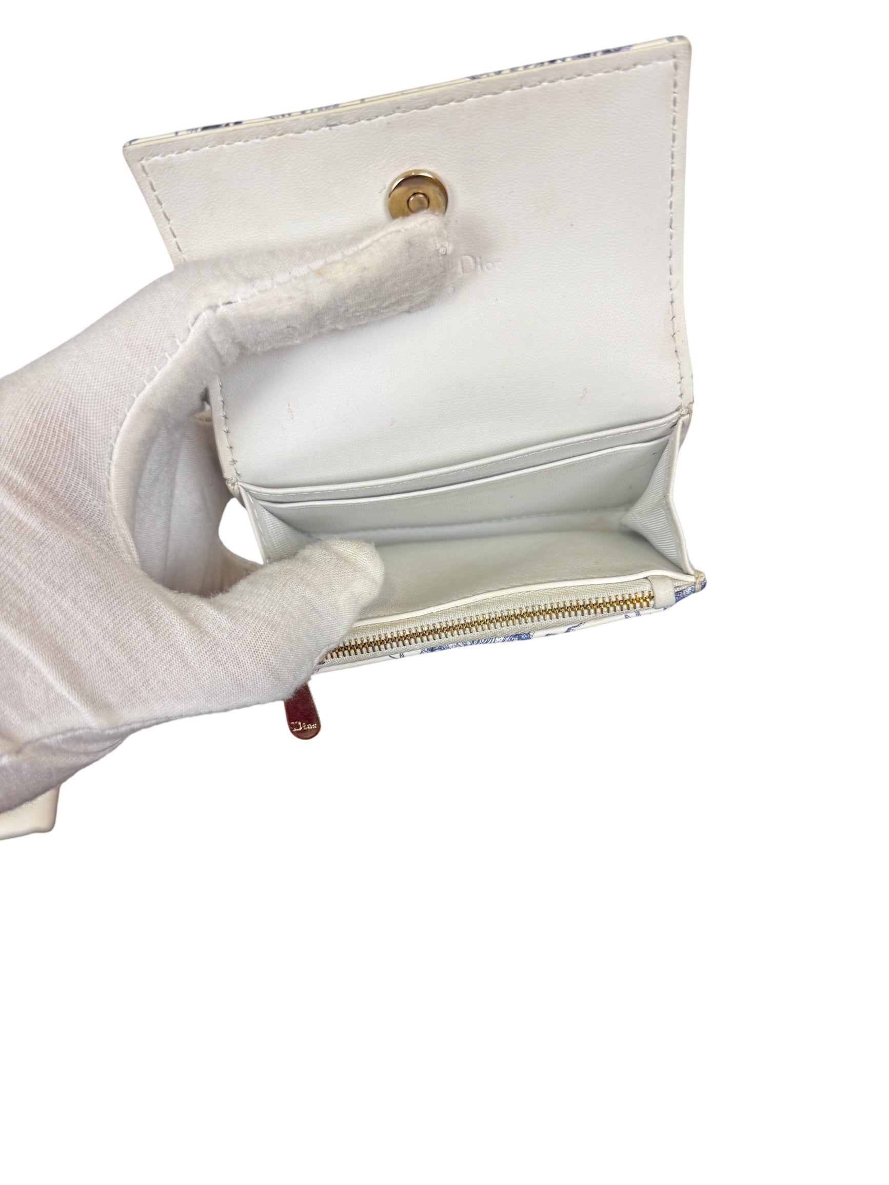 Christian Dior Toile de Jouy Wallet