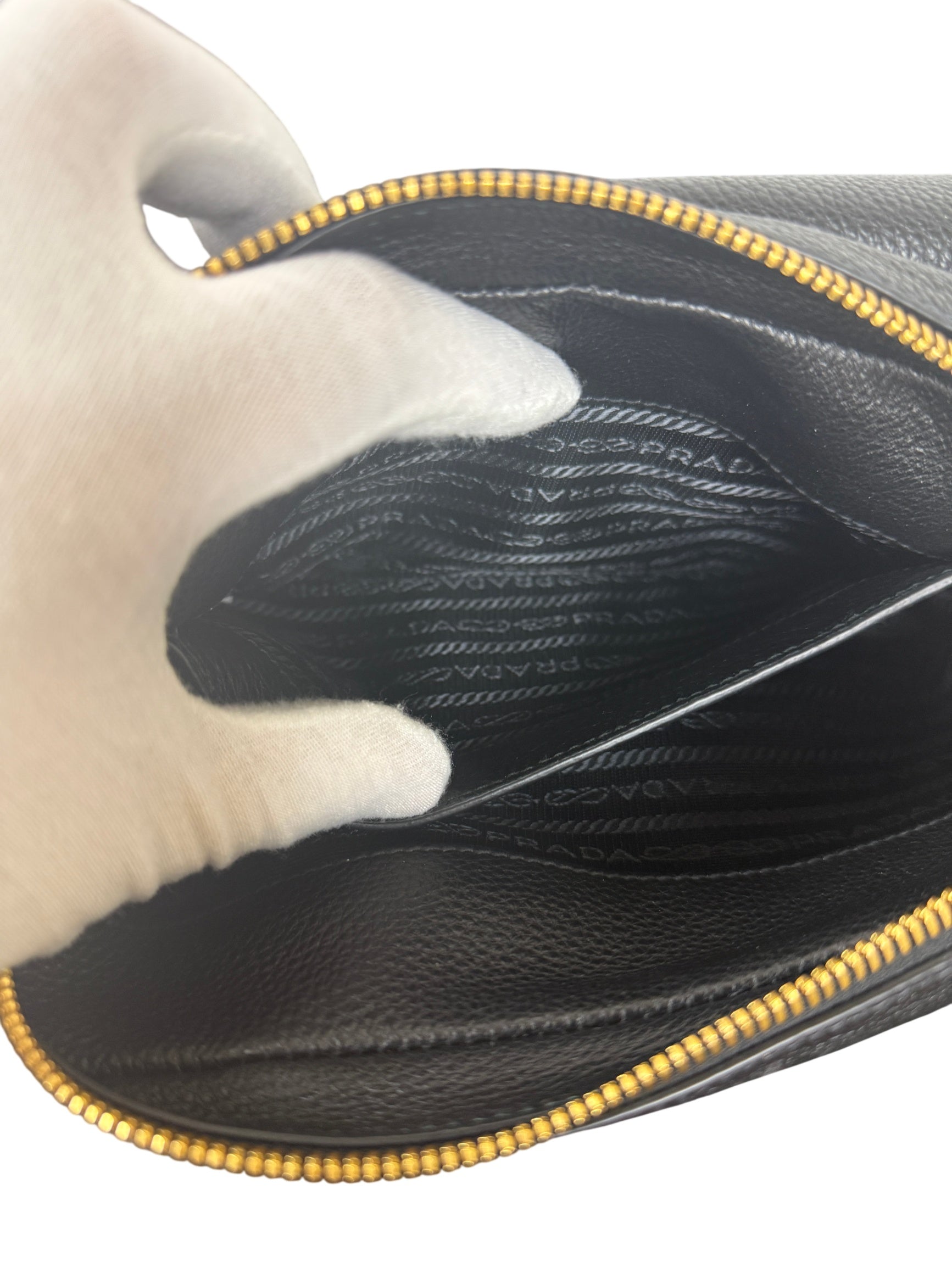 Prada Vitello Phenix Crossbody Bag