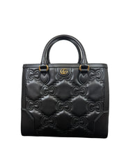Gucci Small GG Matelassé Top-Handle Tote Bag