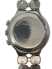 Tiffany & Co. Swiss Made Chronograph Watch Metal Silver Dial