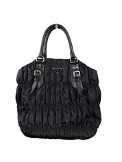 Prada Tessuto Gaufre Tote Handbag