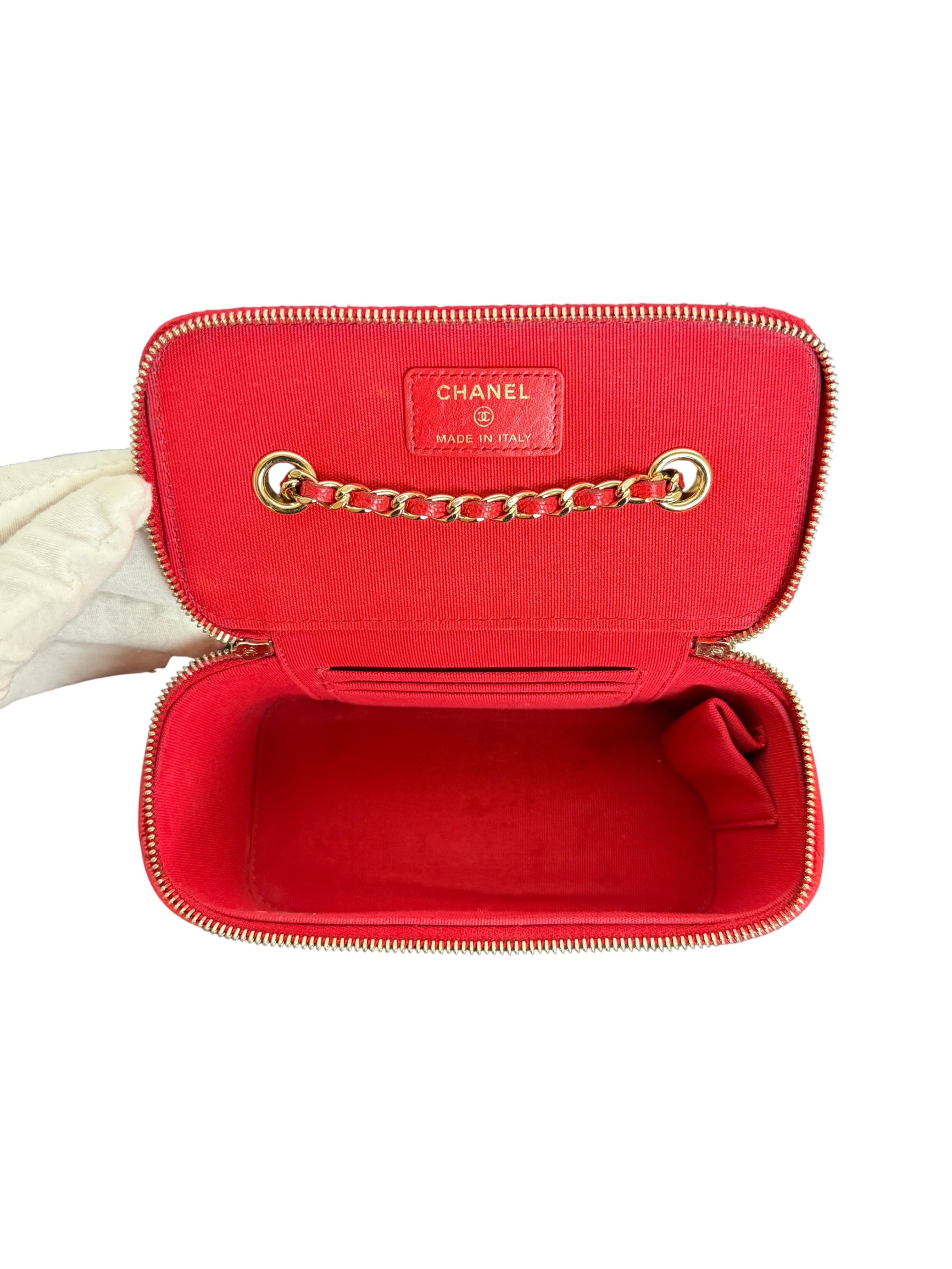 Chanel Caviar Vanity Case