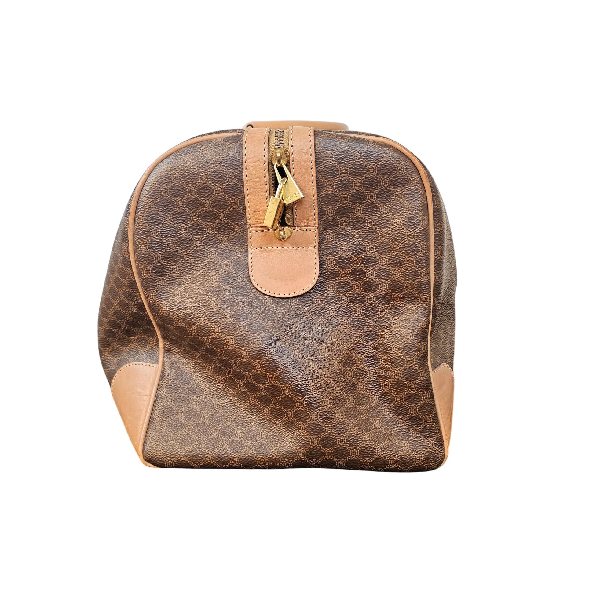 Celine Macadam Boston Duffle Bag