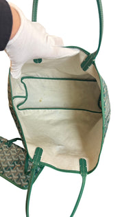 Goyard Saint Louis PM Green Tote Bag