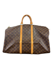 Louis Vuitton Keepall 55 Monogram Canvas Duffel Bag