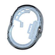 Gucci Twirl Heart Bangle SS Mother of pearl Reversible dial YA112501